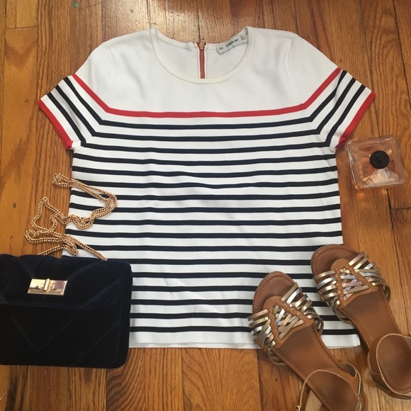 Zara Tops - Zara Striped Top